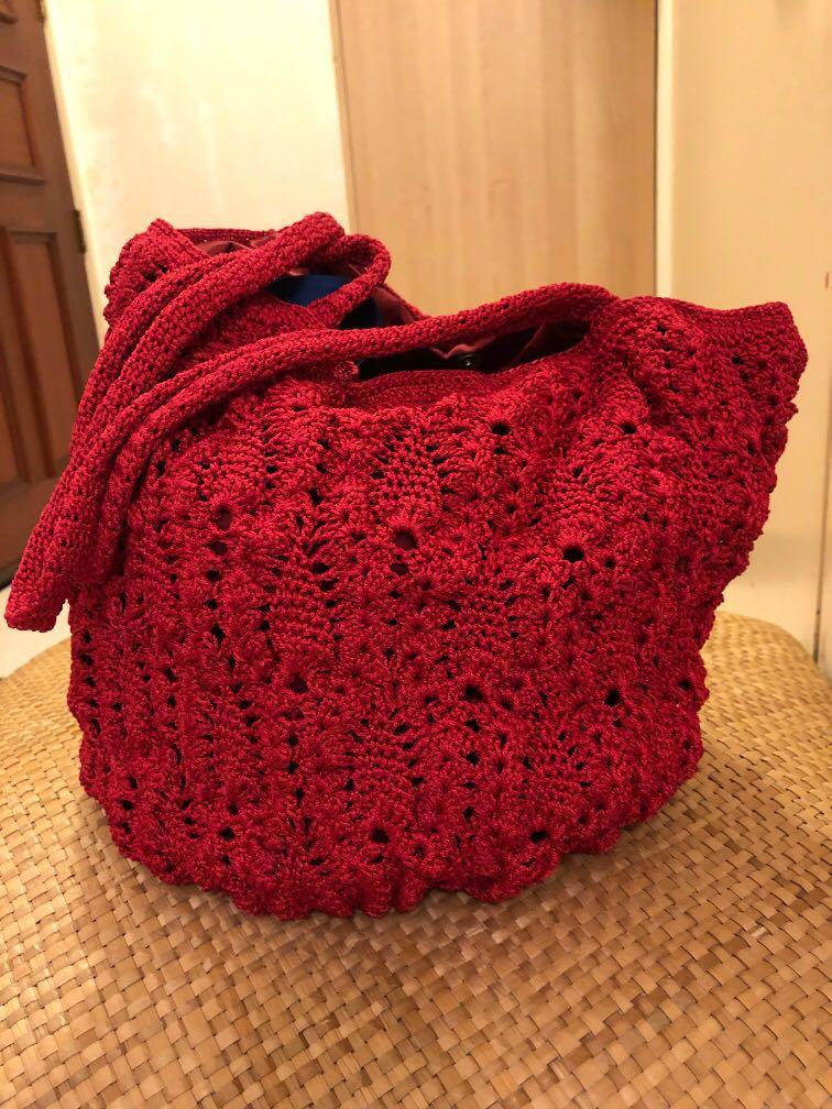 Cherry discount red bag