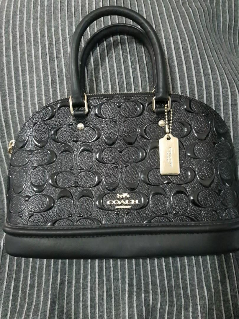 Coach embossed bag new arrivals