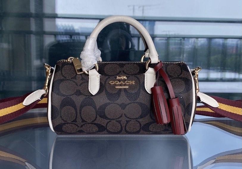 Coach Women s Pillow Boston Sling Bag Women s Fashion Bags Wallets Cross body Bags on Carousell