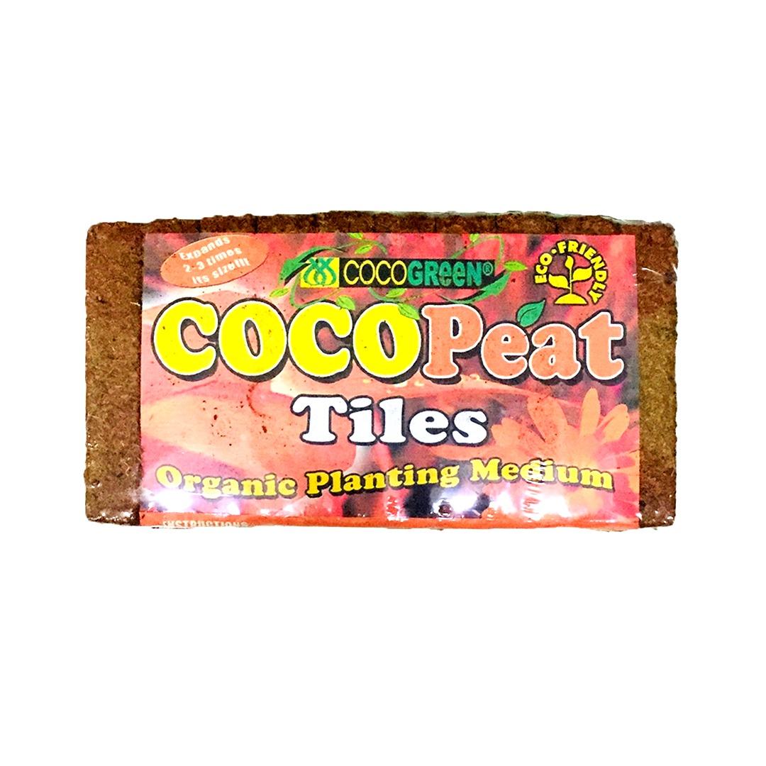 COCO PEAT BRICK, TILES & BRICK WITH CHARCOAL, Furniture & Home Living, Gardening, Soil