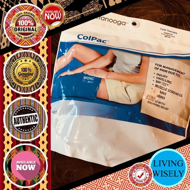 Colpac Cold Therapy Reusable Gel Ice Pack (Category: Massage Devices) located in Tarlac. Submitted by living.wisely (Listing ID 1181134589, Image 1). Description: ☑️ The Ice gel Pack is still available. ☑️ Brand new: Never used before. Comes with original packaging. ☑️ Standard Size 11" x 14" (28cm x 36cm) ☑️ Material : Blue Vinyl. ☑️ Patented design of the Chattanooga ColPac gently delivers soothing cold therapy and stays pliable during treatmen