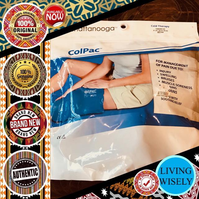 Colpac Cold Therapy Reusable Gel Ice Pack (Category: Massage Devices) located in Tarlac. Submitted by living.wisely (Listing ID 1181134589, Image 2). Description: ☑️ The Ice gel Pack is still available. ☑️ Brand new: Never used before. Comes with original packaging. ☑️ Standard Size 11" x 14" (28cm x 36cm) ☑️ Material : Blue Vinyl. ☑️ Patented design of the Chattanooga ColPac gently delivers soothing cold therapy and stays pliable during treatmen