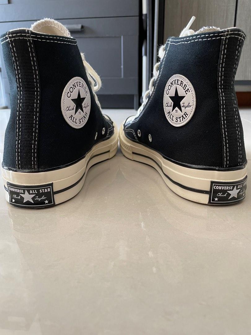 Chuck 70 vintage hi sneakers in black hot sale