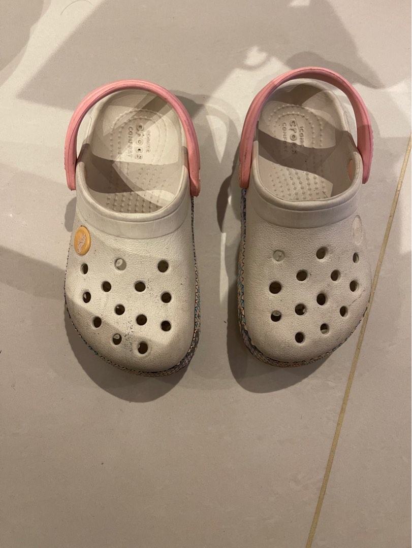 Melon tropical crocs clearance