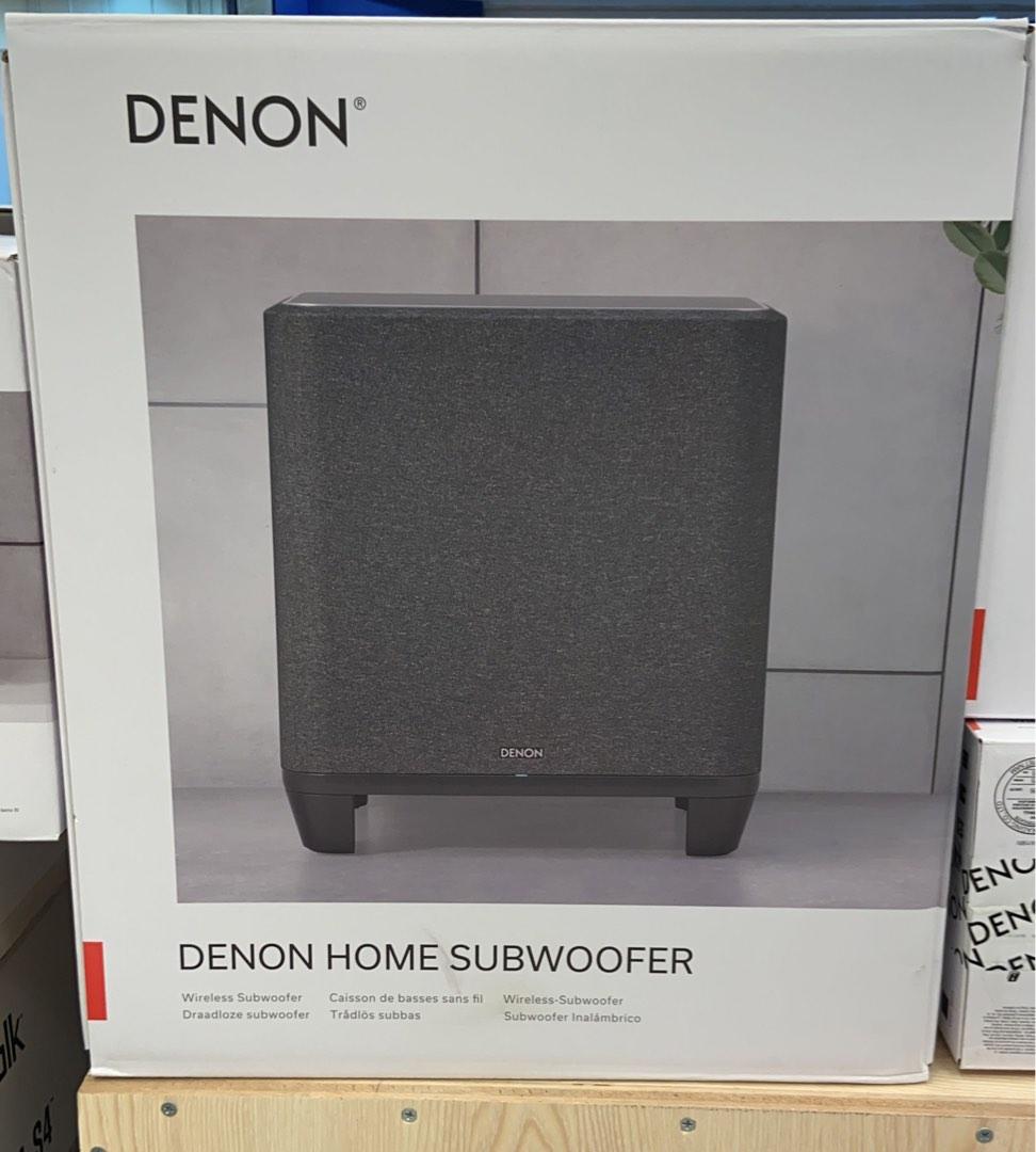 全新行貨) DENON HOME SUBWOOFER 內置HEOS 的Denon Home 超低音讓您暢