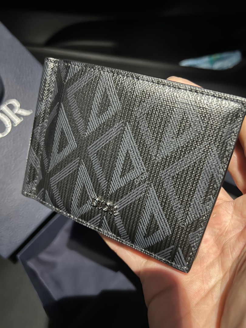 Dior Men's Card Holder with Bill Clip