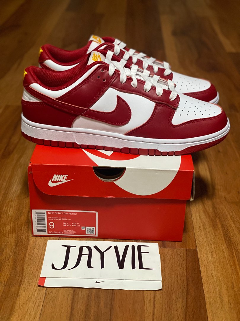 dunk low gym red