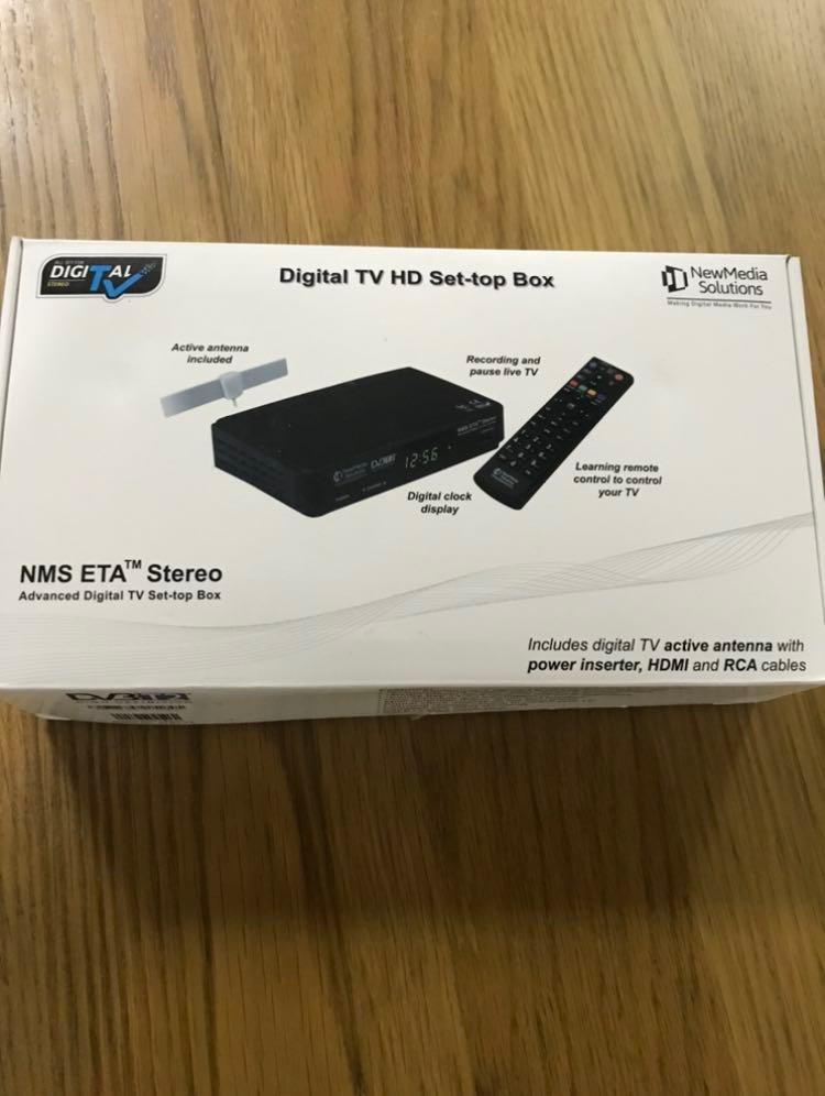 DVBT2 Digital TV Box Singapore Receiver, TV & Home Appliances, TV