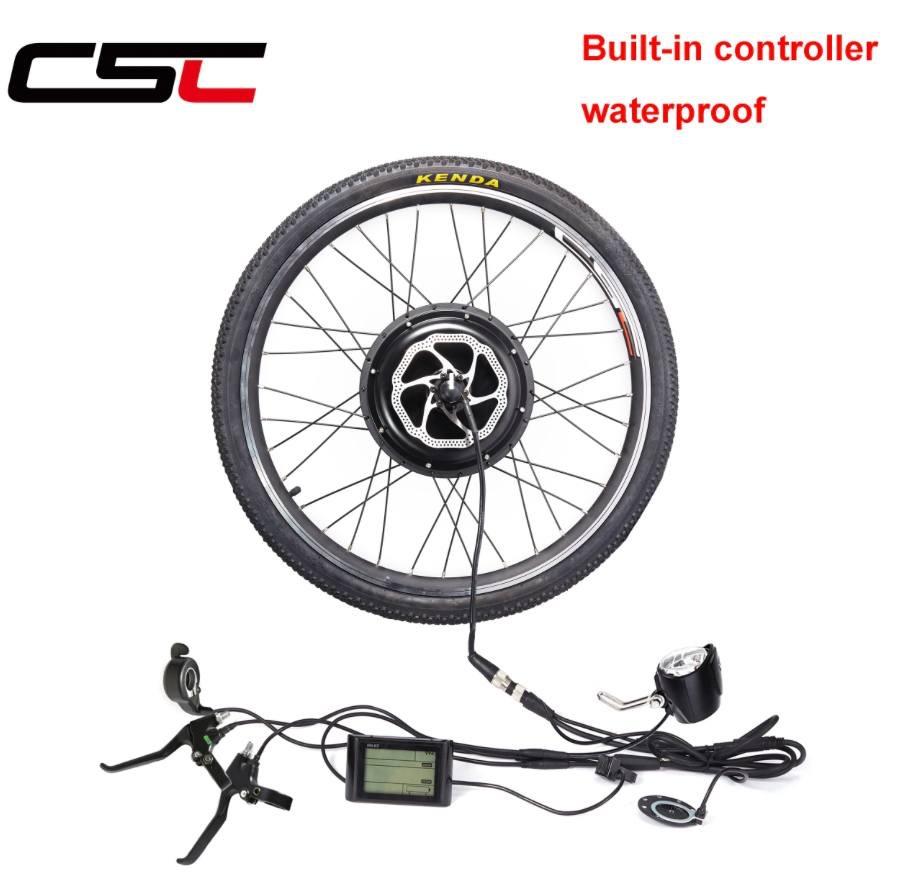 Ebike Kit 48V 1000W Rear Wheel 26 Hub Motor with Built in controller Conversion Kit