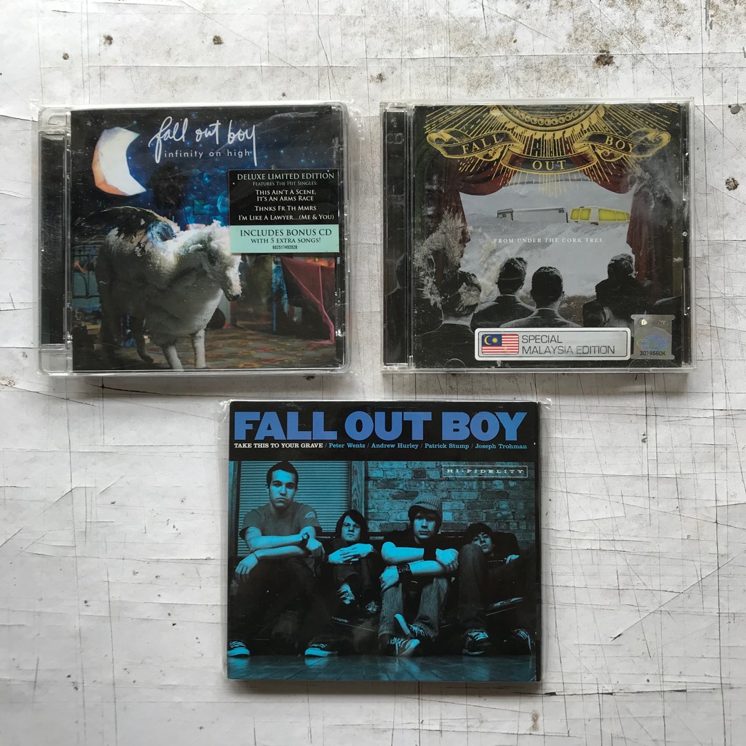 fall out boy infinity on high poster