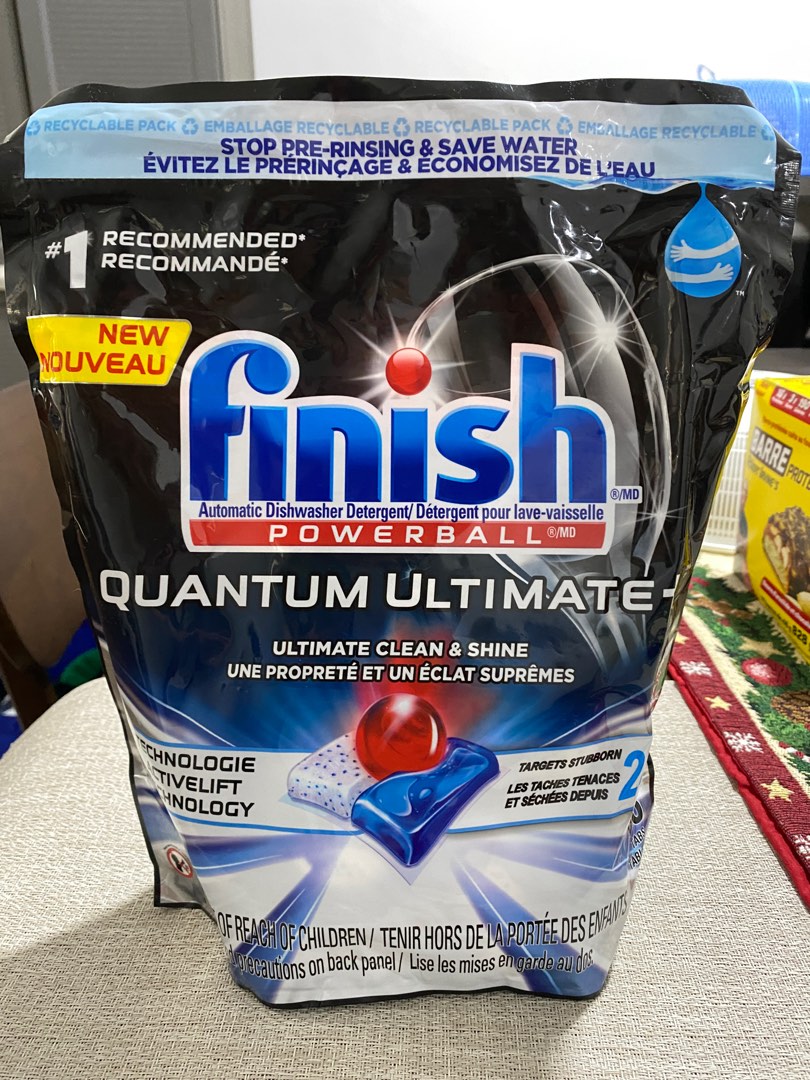Finish Quantum Ultimate+ Automatic Dishwasher Detergent 88 Tabs from