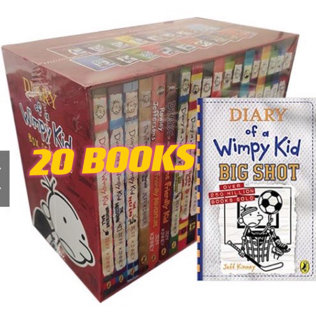 Diary of a Wimpy Kid シリーズ20冊 箱難あり 子供大好き-