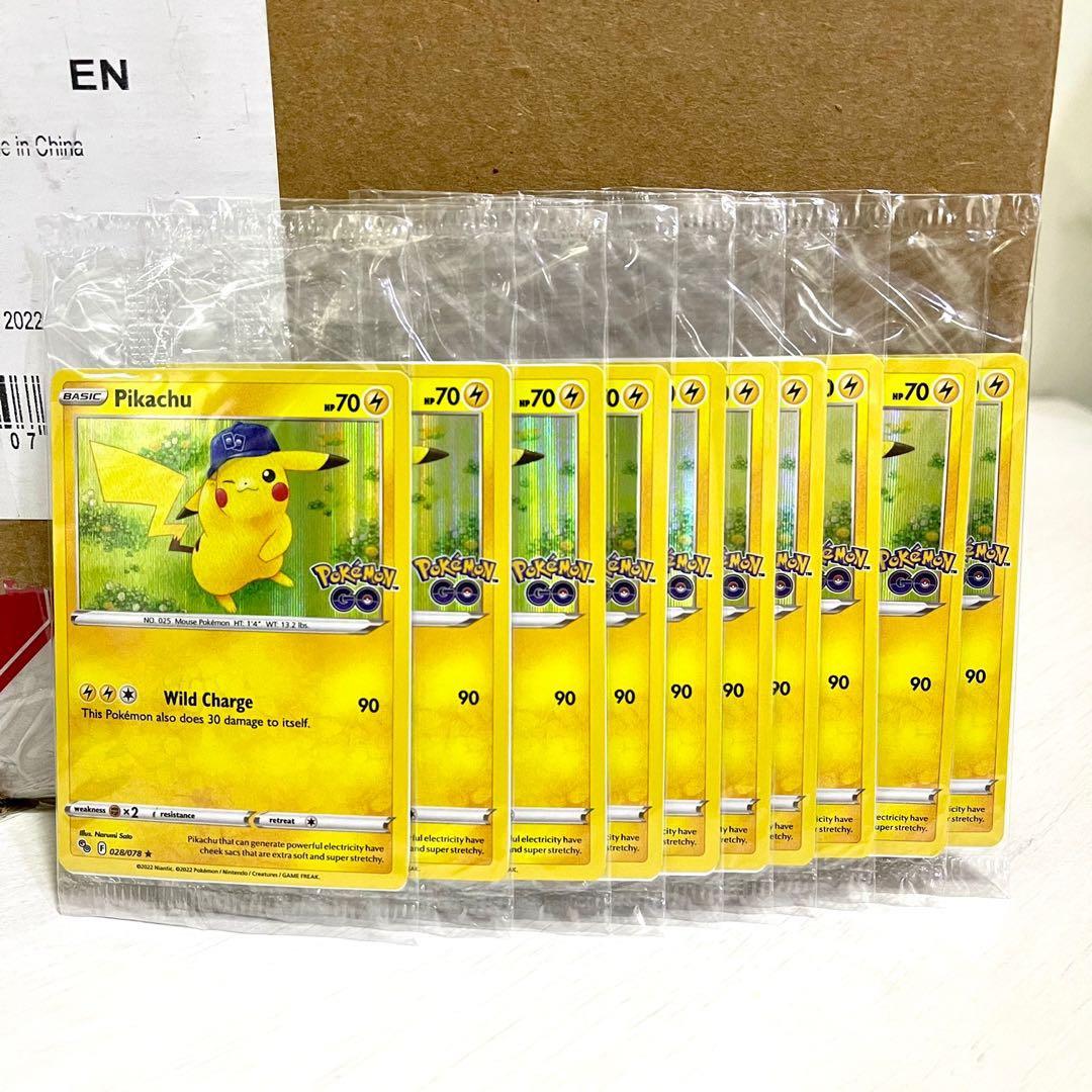 Pokemon TCG POGO Elite Trainer Box (ETB) + Pikachu Promo, Hobbies
