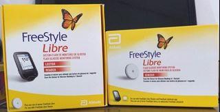 Freestyle libre reader & sensor 1 set brand new