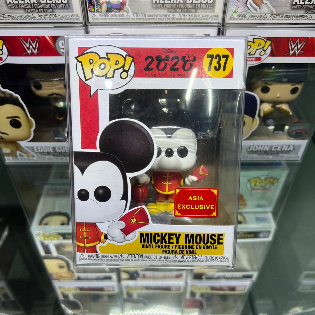 Funko POP! 2020 Year of the Mouse Mickey Mouse (Asia Exclusive), Hobbies & Toys, Toys & Games on