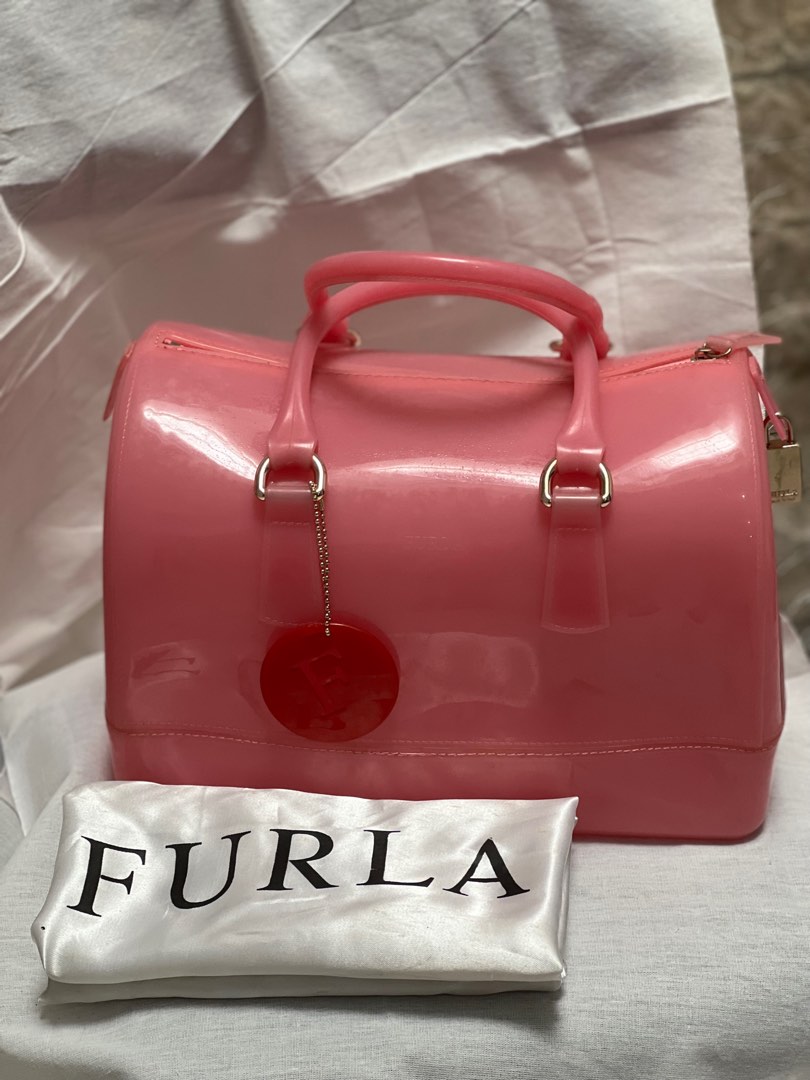 Tas furla top jelly original