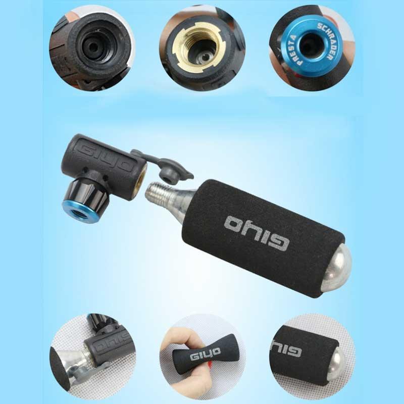 Giyo Micro CO2 Inflator Mini CO2 Gas Bicycle Air Pump