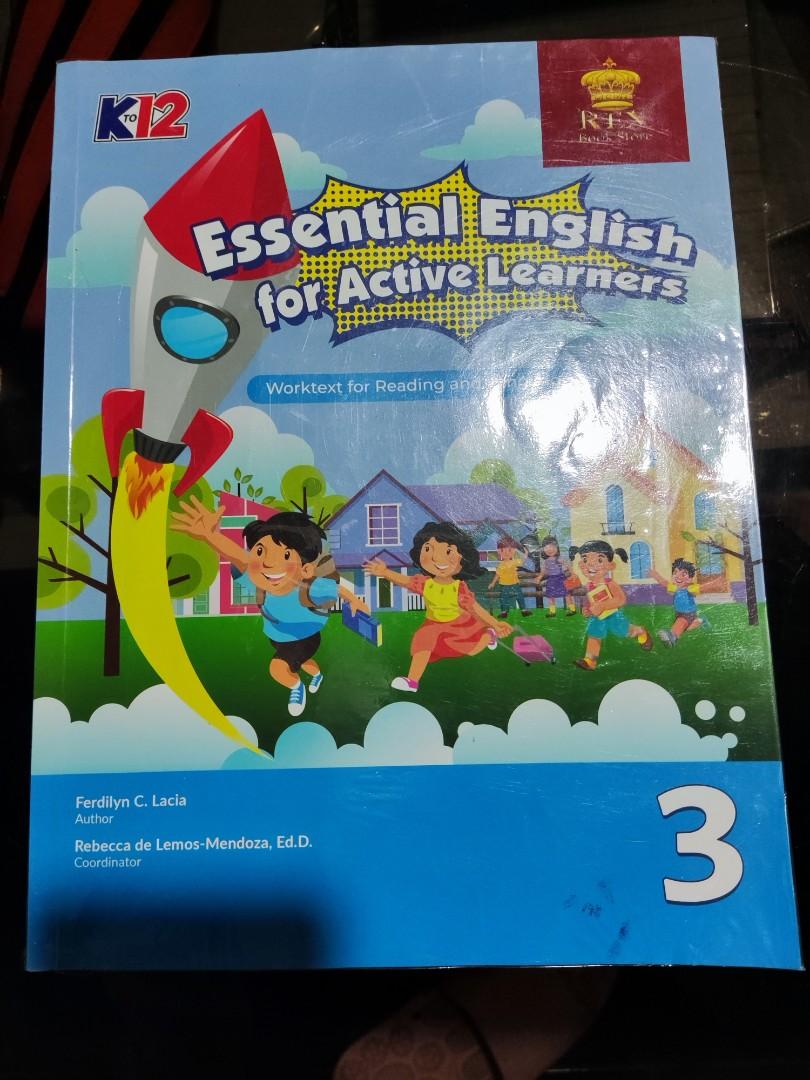 Grade 3 Essential English for Active Learners K to 12 Rex Education