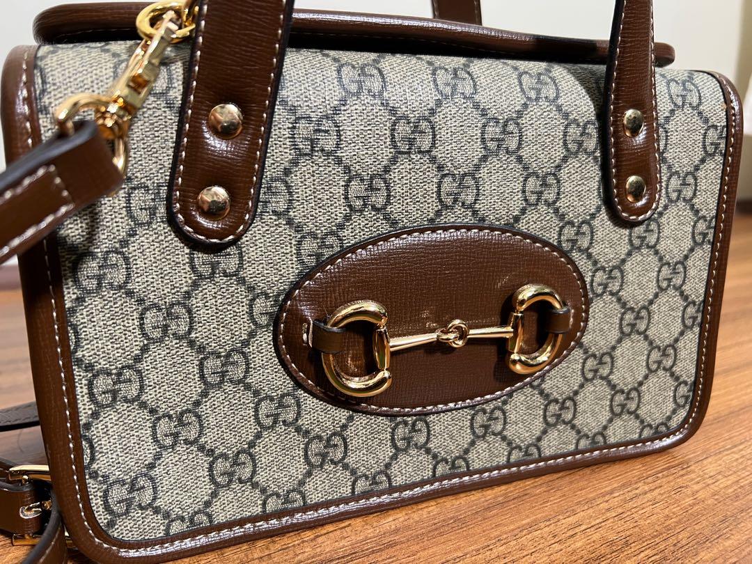 GUCCI Horsebit 1955 Top Handle, Luxury, Bags & Wallets on Carousell