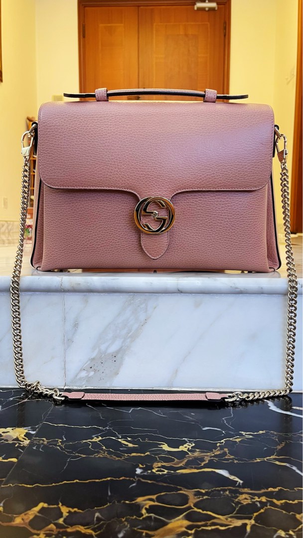 gucci princetown pink