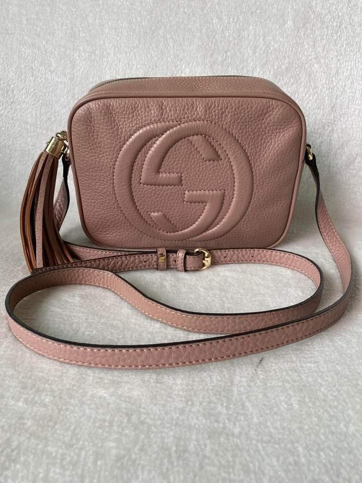 Gucci leather disco bag sale