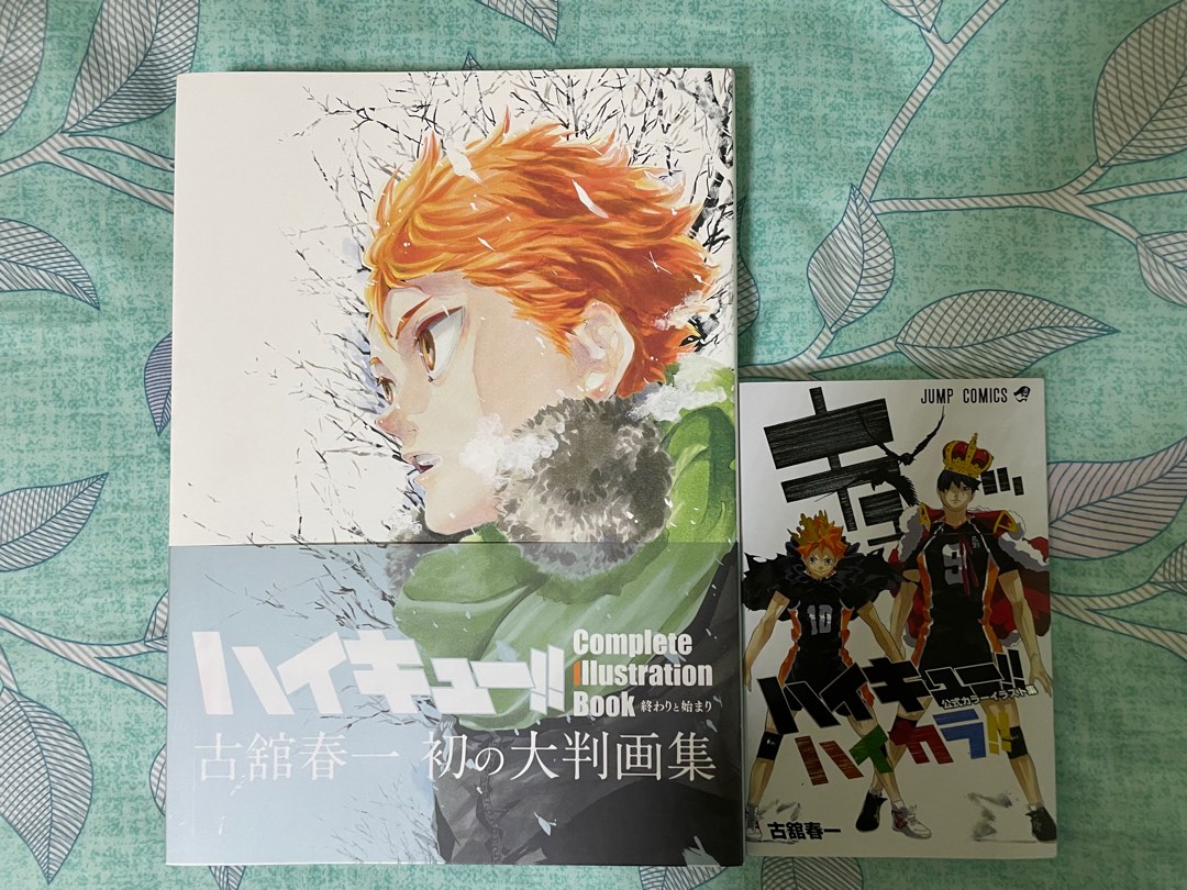 Haikyuu!! Complete Illustration Book & Color Illustrations Haikara