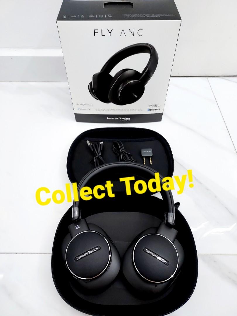 Harman Kardon FLY ANC Wireless Active Noise Cancelling Over-ear ...