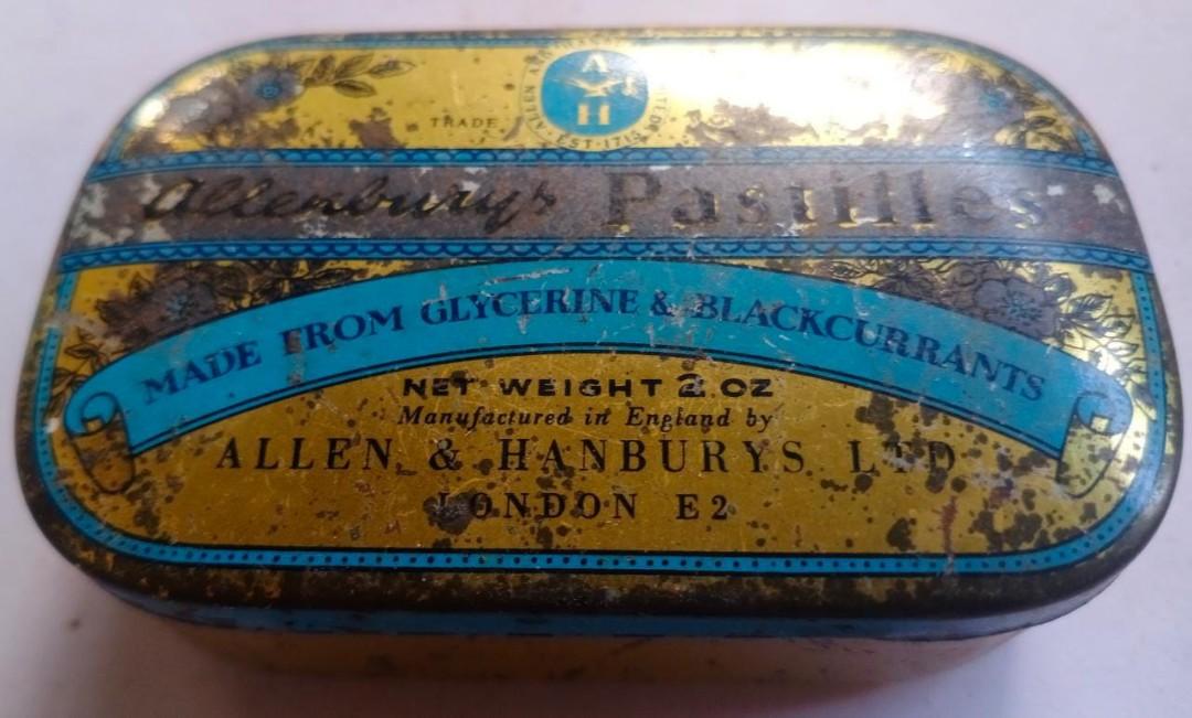 EUMENTHOL JUJUBES / ALLEN & HANBURYS Pastilles / ROWNTREE'S COCOA ...