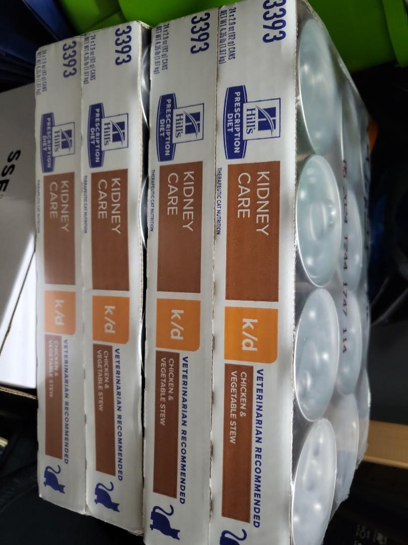 Hills kidney care cat canned food, Pet Supplies, Pet Food on Carousell