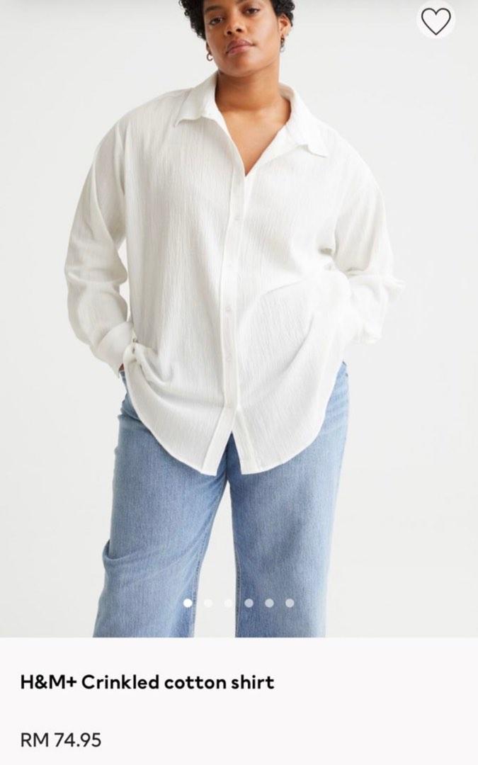 H and m cotton shirt outlet