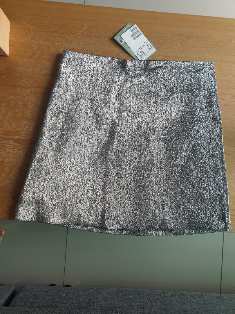 Glitter 2025 skirt h&m