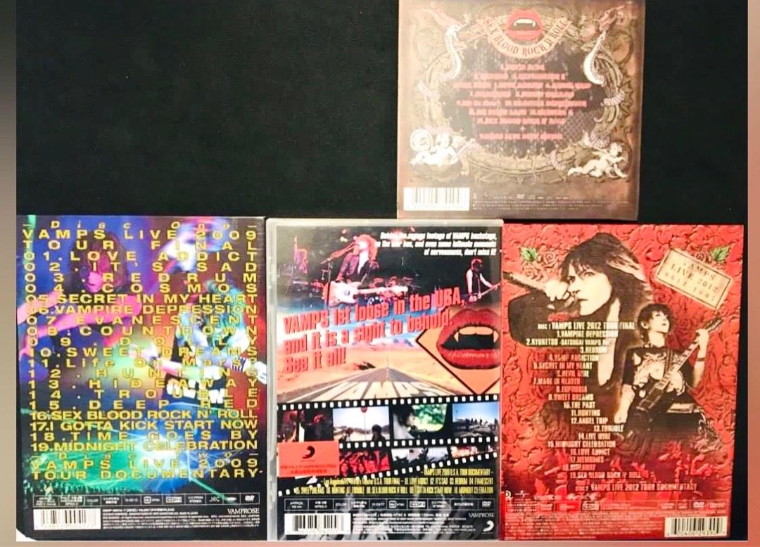 L'arc〜en〜Ciel VAMPS HYDE DVD/CD-