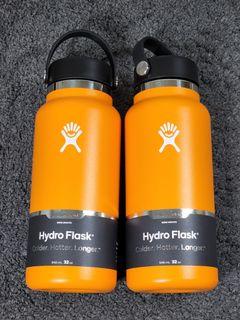 Hydroflask 32oz Wide Mouth Orange