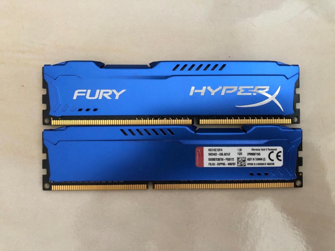 HyperX Fury 8GB DDR3 RAM