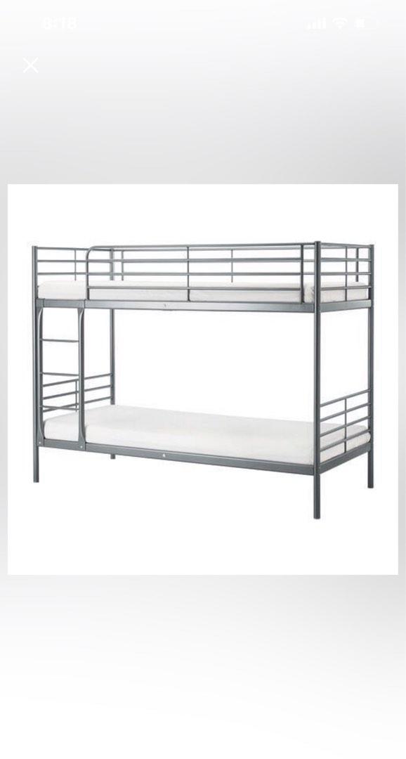 Ikea Bunk bed / Ikea double deck bed, Furniture & Home Living