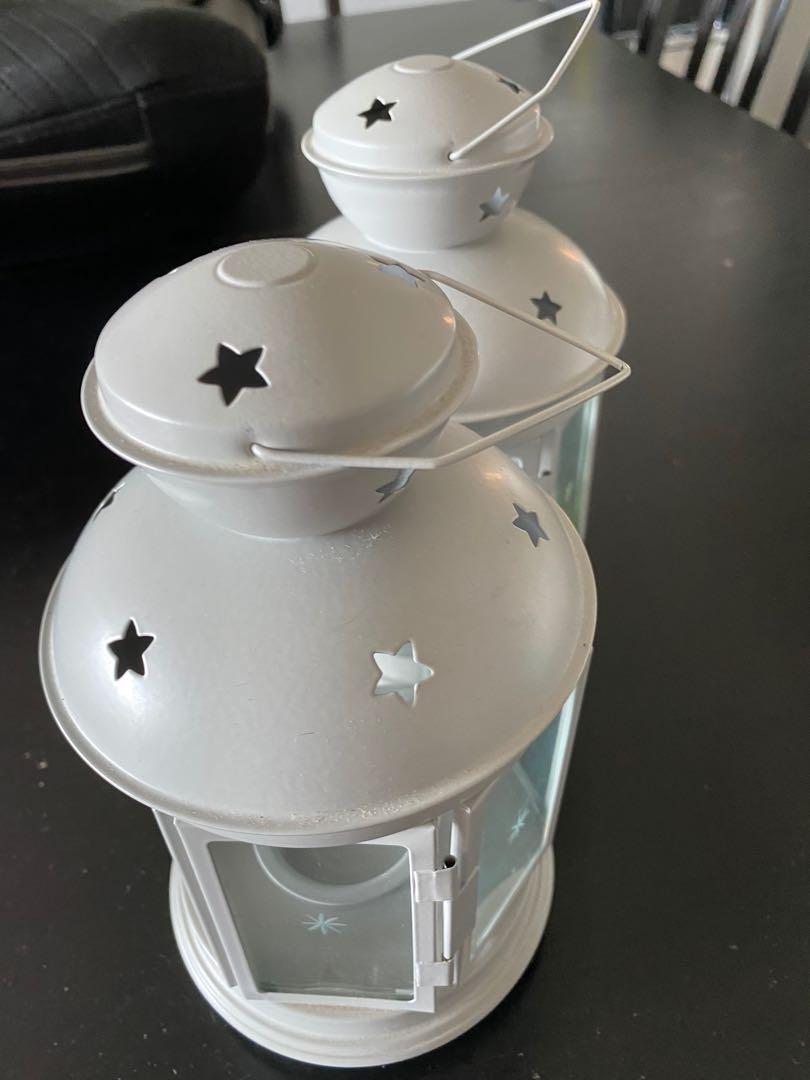 Ikea candle lantern, Furniture & Home Living, Home Decor, Other Home