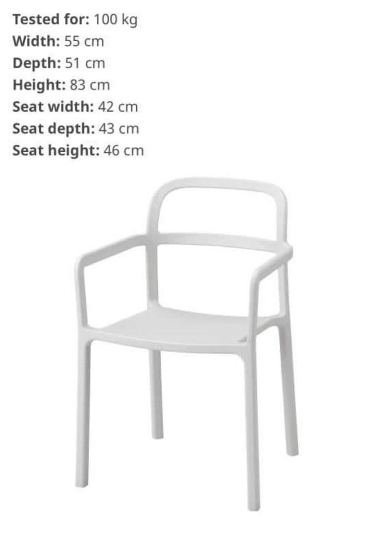 IKEA Chair Ypperlig, Furniture & Home Living, Furniture, Chairs on
