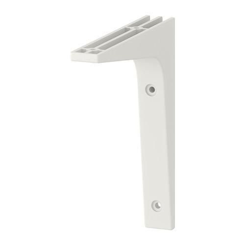 Ikea Ekby Stodis shelf brackets (white), Furniture & Home Living