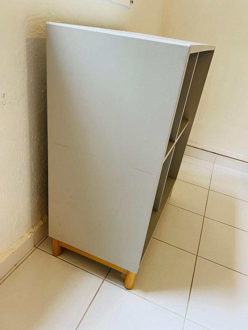 IKEA EKET pale grey shelving unit, Furniture & Home Living, Furniture