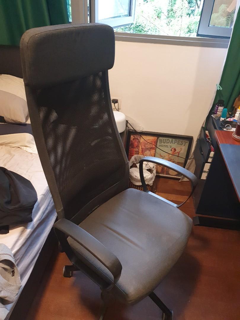 Ikea Markus Chair, Furniture & Home Living, Furniture, Chairs on Carousell