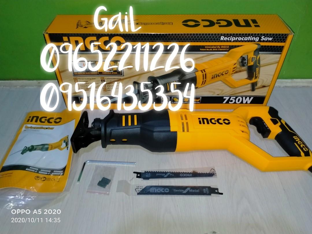 INGCO 750W Reciprocating Saw (RS8008), Commercial & Industrial