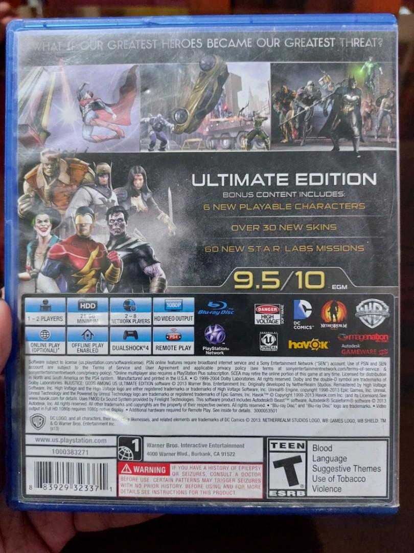 Injustice: Gods Among Us Ultimate Edition, Video Gaming, Video Games ...