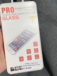 iPhone 11 Pro / XS / X Tempered glass screen protector
