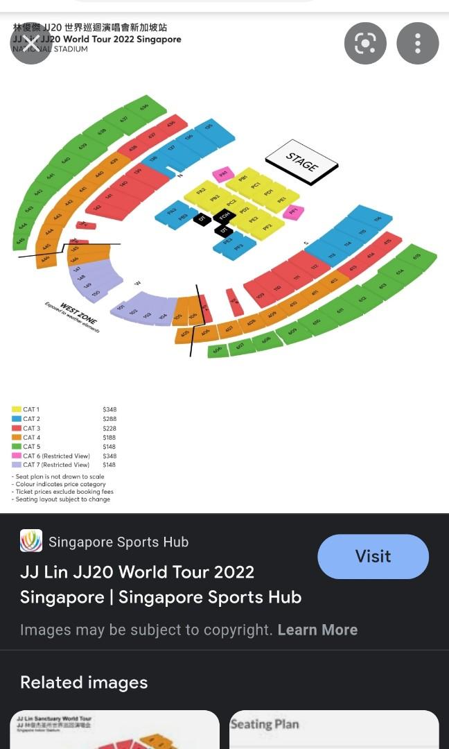 Jj lin concert tickets, Original Price, Tickets & Vouchers, Event ...