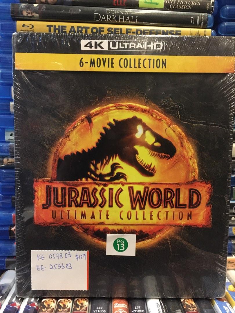 Jurassic Ultimate Collection 4K and Blu ray Box Set, TV & Home ...
