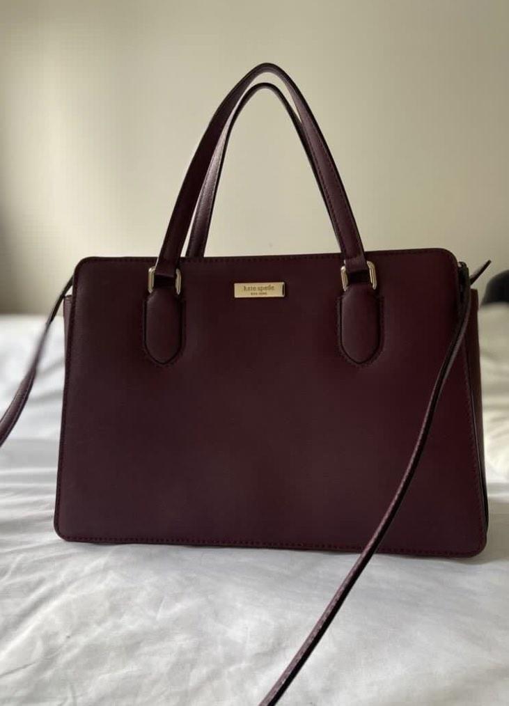 Kate spade laurel way reese satchel, Women's Fashion, Bags & Wallets,  Cross-body Bags on Carousell