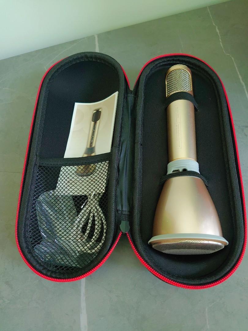 掌上KTVK068 Mini karaoke player, 音響器材, 咪高風/麥克風 Carousell
