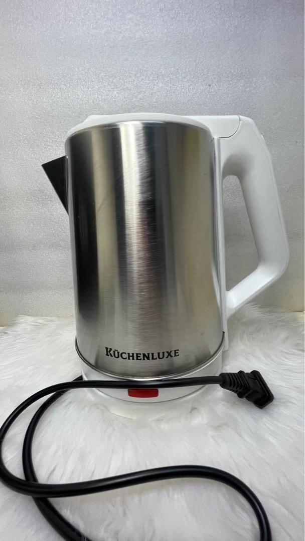 Kuchenluxe Electric Kettle KJK21 White, TV & Home Appliances, Kitchen