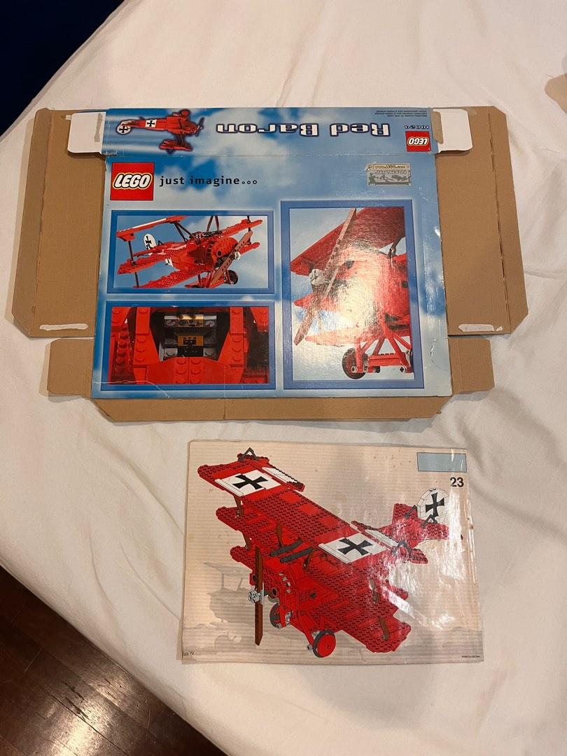 Lego Red Baron 10024 form 2002 rare collectors set complete