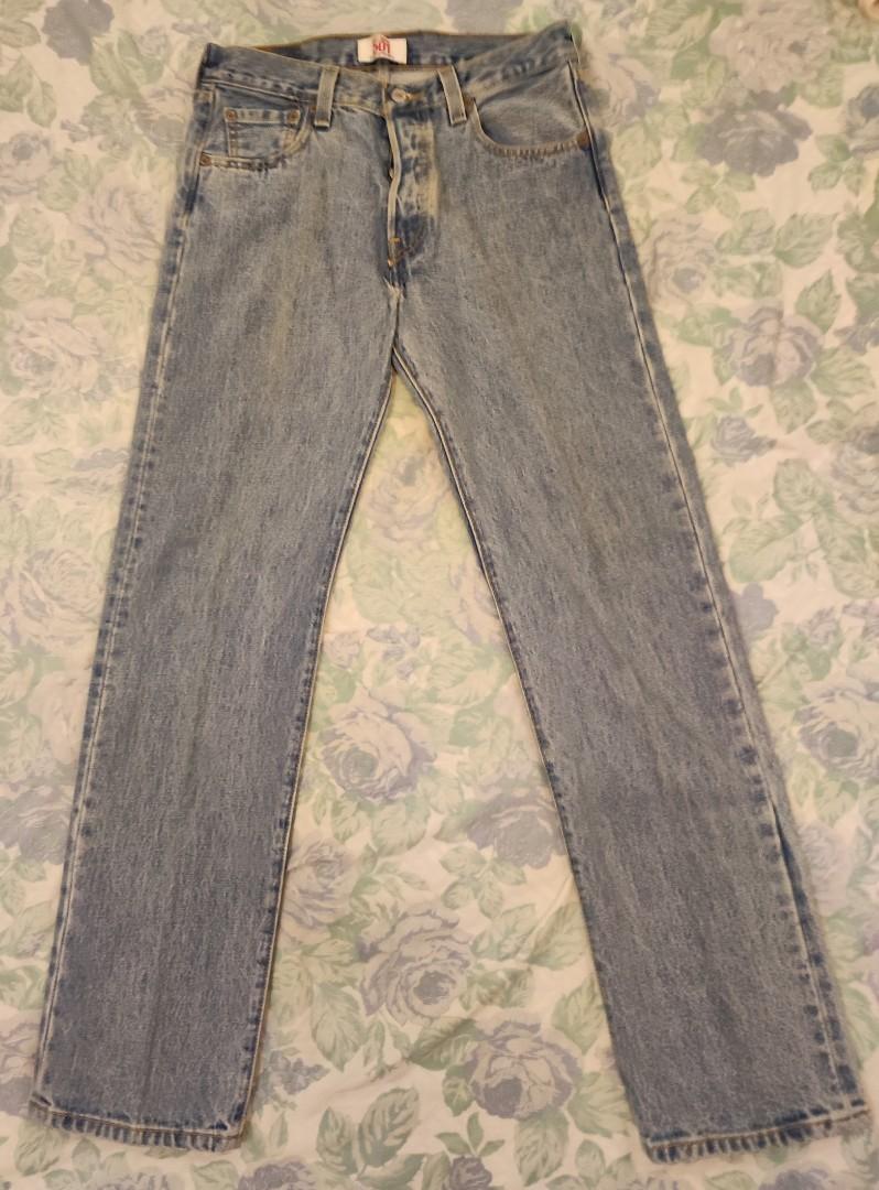 LEVI'S ORIGINAL 501 Straight Leg Button-Fly, Men's Fashion